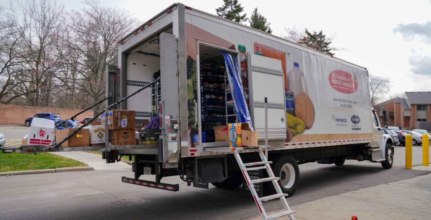 The delivery arrives!