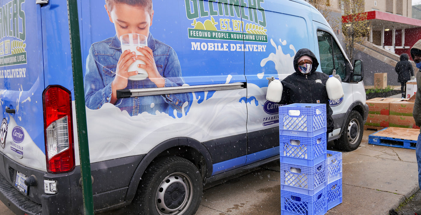 Our Carrier Truck in Action!