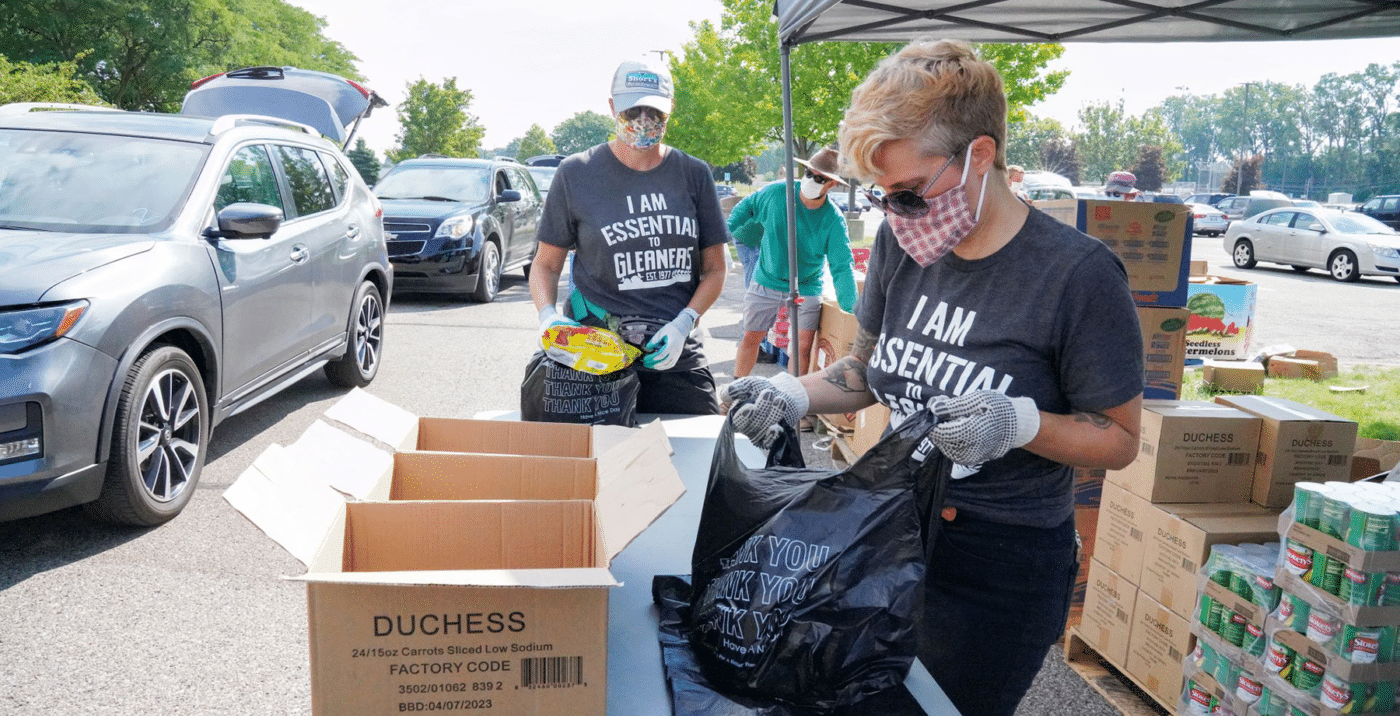 Gleaners Covid Distribution