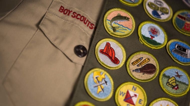 boy scout badges