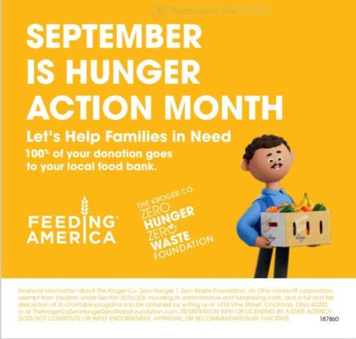 Kroger Hunger Action Month